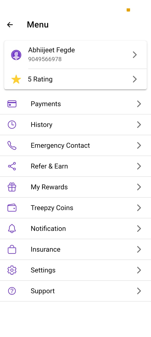 Customer Screen 9